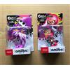 Nintendo Splatoon amiibo 2-Pack Girl Neon Pink & Squid Neon Purple nuovo