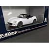 Hi-Story Modellino auto pressofuso bianco High Story 1/43 Mazda Roadster ND 2015