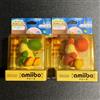 Nintendo Amiibo Yoshi Amigurumi 2-Pack Green & Pink Wool World New