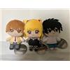 NESSUNA MARCA Set peluche seduto Death Note Yagami Light Misa L figure 3 pezzi nuove etichette