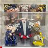 Nintendo Splatoon Fuuka Mantaro Utsuho Amiibo Figure Set 2 Pack con basi in plastica