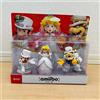 Nintendo Switch Nintendo amiibo Super Mario Triple Wedding Set Mario Peach Bowser mai aperto