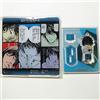NESSUNA MARCA Pannello supporto acrilico Death Note L con espositore figure di peluche da...