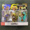 Nintendo amiibo Splatoon Triple Set Octoling Blue Inkling Yellow Cojak sigillato +...