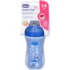 Chicco Active Cup Bicchiere Plastica Antigoccia 266 ml, 1 Tazza Biberon per Imparare a Bere, Termica, Beccuccio Ergonomico Anti Morsi e Valvola Facili Sorsi, senza BPA -Blu o Azzurro