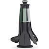 Joseph Joseph Elevate Set di Utensili da Cucina 6 Pezzi con Supporto Rotante, Manici Ergonomici in Silicone, Testa Antiaderente