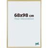 yd. Your Decoration - Cornice Puzzle 68x98 - Oro - Cornice Puzzle 1500-2000 pezzi - Plastica Cornice portafoto - Annecy