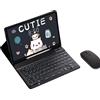 INF Set Tastiera e Mouse Bluetooth per Galaxy Tab A9+ 11" Nero con Retroilluminazione Samsung Galaxy Tab A9+ 2023 11 pollici