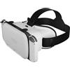 Orzly Visore VR Orzly per console Nintendo Switch e Switch OLED, con lenti regolabili per un'esperienza di gioco virtuale immersiva e compatibile con Labo VR - Bianco - Confezione regalo
