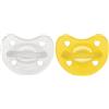 Chicco PhysioForma Gommotto Luxe Fluo, Ciuccio in Silicone 2-6 M, Set di Gommotti Morbidi e Delicati, Supportano la Respirazione Fisiologica e Favoriscono il Corretto Sviluppo della Bocca, 2 Pezzi