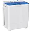 INTERGREAT - Lavatrice portatile, lavatrice compatta da 28 libbre (18 libbre) e asciugatrice (10 libbre) combinata con manopole del timer, mini lavatrice portatile per lavanderia per appartamenti