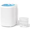 INTERGREAT - Lavatrice portatile, mini lavatrice compatta da 2,3 kg, 110 V, per appartamenti, camere da letto, viaggi, camper, blu