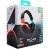 STEALTH RADAR - Cuffie da gioco, compatibili con console di gioco, cellulari e PC, colore: Blu/Rosso