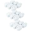 vhbw 18x Filtro dell'acqua compatibile con Philips AWP2936WH/10, AWP2936BLT/10, AWP2935WHT/10, AWP2935WH/10, AWP2935GNT/10 caraffa filtrante