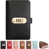 Yfjyxen A6 Savings Notebook with Lock, Money Budget Binder Journal Cash Envelopes