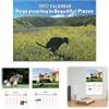 CHIHOLEN Calendario 2027 Cani che Fanno la Cacca in Posti Bellissimi, Calendario da Parete Divertente con Cuccioli 2027, Regali Scherzosi Divertenti e Umoristici per Compleanni Natale (A)