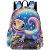 TPISLI Zainetto Axolotl Bambine Classe 3 Zaino Scolastico Salamander Alunni Elementare Cartella Scolastica Comodo Durable Regalo Scuola Uso Quotidiano Viaggio
