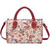 Signare Tapestry Borsone da Viaggio Donna, Borsone Palestra Donna, Weekender Travel Bag con disegni delle collezioni V&A (Flower Meadow)