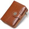 SENDEFN Portafoglio Donna Piccolo, Portafogli Donna Bifold Piccola con Blocco Rfid e Tasca Portamonete con Cerniera