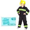 Pretend to Bee Costume da ufficiale dei vigili del fuoco e dei soccorsi, per bambini, multicolore, 3-5 anni
