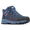 Columbia Peakfreak 2 Mid Outdry, Scarponi da trekking ed escursionismo a vita media Uomo, Arancia Piccante Montagna, 40 EU