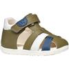 Geox B SANDAL MACCHIA BOY - Sandalo Baby - Jungen, Pistachio/White,