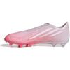 adidas Donna F50 Sparkfusion League Laceless Firm Ground/Artificial Ground Football Boots Womens Shoes, Solar Turbo/Ftwr White/Distilled Pink, 42 EU