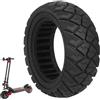 VOLOHAS 90/65-6.5 Pneumatico Pieno per Kukirin G4/Zero 11X/Dualtron Thunder/Kaabo Wolf Warrior/Macury Speedual Plus Monopattino Elettrico, 11 Pollici Pneumatico Anti-Foratura (Nero 1 Pezzo)