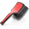 Detail Factory - Spazzola Viso a Ruota ProGrip - Rosso e Nero - Manico ergonomico ProGrip