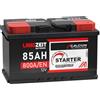 LANGZEIT Batterien LANGZEIT batteria auto 85Ah 12V avviamento sostituito 80Ah 90Ah