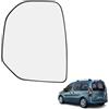 Ruolin Vetro Specchietto Retrovisore Sinistro, Vetro Specchio Retrovisore Esterno Auto Compatibile con Citroen Berlingo 2008-2013, Compatibile con Peugeot Partner 2008-2013