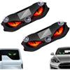 Generic Solar Devil Eye LED Window Lights,Solar USB Dual-Power Demon Eye Light，2*A