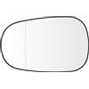 SENZEAL Vetro dello Specchietto Lato Guida Riscaldato con Piastra Portante per Renault Clio 1994-2005 Megane 1996-2003 Scenic 1996-2003 (Sinistro)