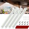 Linkstyle 4Pcs Barra LED 12V, 108 LEDs Barra Luminosa LED per Interni con Interruttore On/Off, 1800LM 6W per Auto Camper Roulotte Barca Camion Furgone