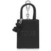 TOUS Portachiavi mini borsa pop nero