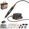 WORX WX739 Utensile multifunzione a batteria 20V, MakerX,con adattatore Hub