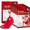 AONAT 5 Pezzi Maschera Doppio Mento Donna e Uomo, Doppio Mento Cintura Viso V-Line, fascia doppios mentos donna, maschera lifting viso, Rassodante e Lifting per un Contorno Visos Scolpito e Tonico