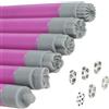 Generic Kit per stamping unghie, gelatina trasparente, smalto gel, piastre per unghie, strumento di qualità professionale con visibilità, piastre per timbratura floreale per unghie facili da salone a casa con