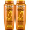 L'ORÉAL L'oreal Paris Elvive Trattamento Per Capelli Shampoo E Balsamo (Shampoo Lisciante 300 Ml (2pz))