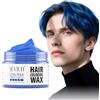 Sevich Colore blu temporaneo per capelli, 50 g, coprono i capelli grigi con colore naturale, crema colorante temporanea per capelli, per Halloween, ingredienti delicati e non irritanti.
