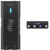 IK Multimedia, Interfaccia Audio Digitale per Chitarra e Basso per iPhone, iPad e Mac, Nero & iRig BlueboardPedaliera MIDI bluetooth per iPhone, iPad e Mac