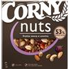 Generico Barrette di Cereali Corny Nuts Frutta Secca e Uvetta 4 Barrette da 24 g