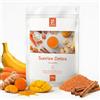 GREENORA Smoothie Vegano BIO di Frutta Liofilizzata, Banana, Mango, Mela, Carota, Fragola, Curcuma e Cannella in Polvere, per Bowl e Ricette, 100% Naturale, Senza Zucchero, 100 g