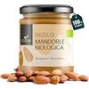 FOODIN Burro di Mandorle Marroni Bio in Vasetto di Vetro - 100% Mandorle Bio, Crema Spalmabile Naturale, Fonte di Proteine e Acidi Grassi, Senza Glutine, Vegano - (250 g)