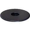 Wagner 20045201 - Rullo per Piante ULTRAFLAT Ø 30 x 3 cm, per Interni con Cuscinetto a Sfera Leggero, Extra Piatto, in plastica ABS, Colore Nero, Impermeabile, Portata 100 kg