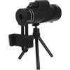 TOKIDNY Telescopio avvistamento telescopio per il birdwatching cannocchiale telescopi per l'astronomia degli adulti microscopio tascabile per adulti Nero