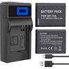 CITYORK EA-BP70A [2 Pack] Batteria e caricabatterie compatibili con Samsung BP-70A ES73 ES74 PL80 PL100 Fotocamera