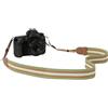 MoKo Tracolla Fotocamera, Tracolla Videocamera in Cotone con Fibbie Regolabili, Accessori Fotocamere, Videocamere Dim da 90 a 158 cm Tracolla per Fotocamere, Videocamere - Verde/Marrone/Beige