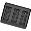 JUYAXIN Hub batteria a ricarica rapida con ingressi di tipo C e USB, capacità tripla slot estesa per batteria Action 5Pro / 4/3