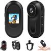 Tebetu Action Camera 1080P, Fotocamera Sportiva Mini con Visione Notturna 150°, Telecamera Sportiva Magnetica IPX4, Kit Accessori per Casco/Bici/Moto, Schermo LCD + Gancio 360° Per esterni e vlog